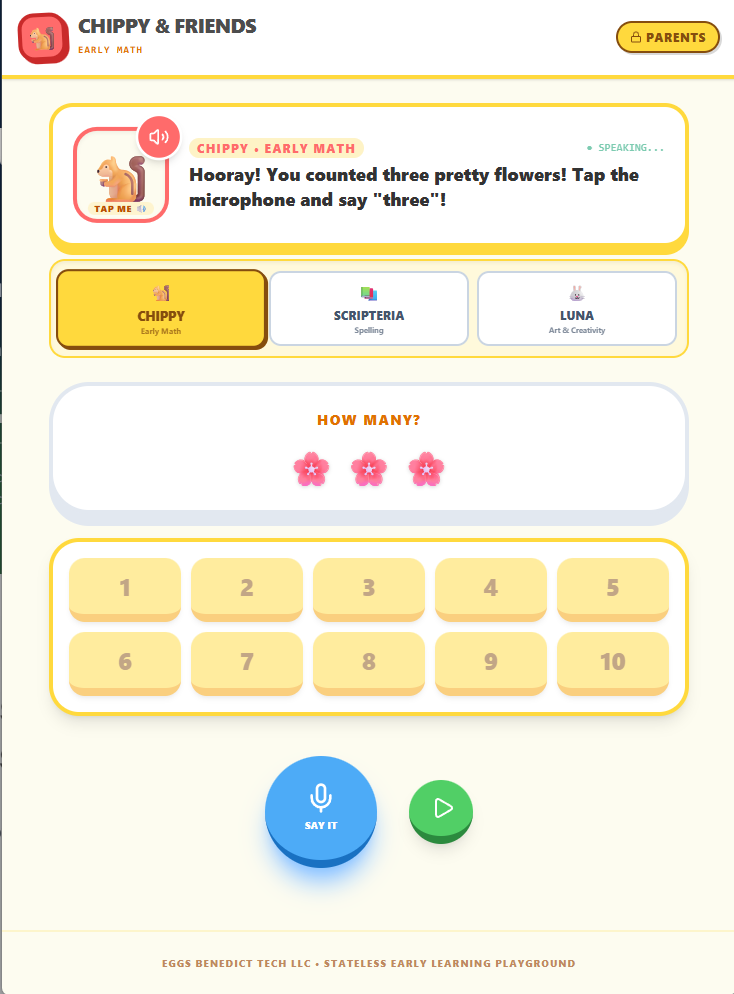 AI Playground early-learning buddies — slide 2